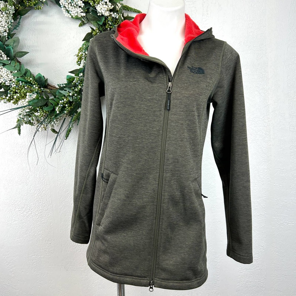 The North Face Hooded full zip jacket